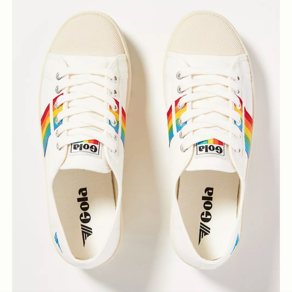 Gola Coaster Peak Rainbow Sneakers - off-white/multi - Picture 2 of 12